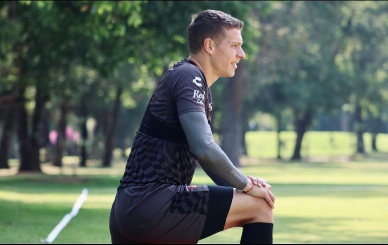 Julio Furch. El delantero argentino se ha convertido en ídolo rojinegro. TWITTER/AtlasFC