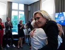 CANDIDATA. Le Pen acfeptó su derrota en las urnas y agradeció a todos sus colaboradores.