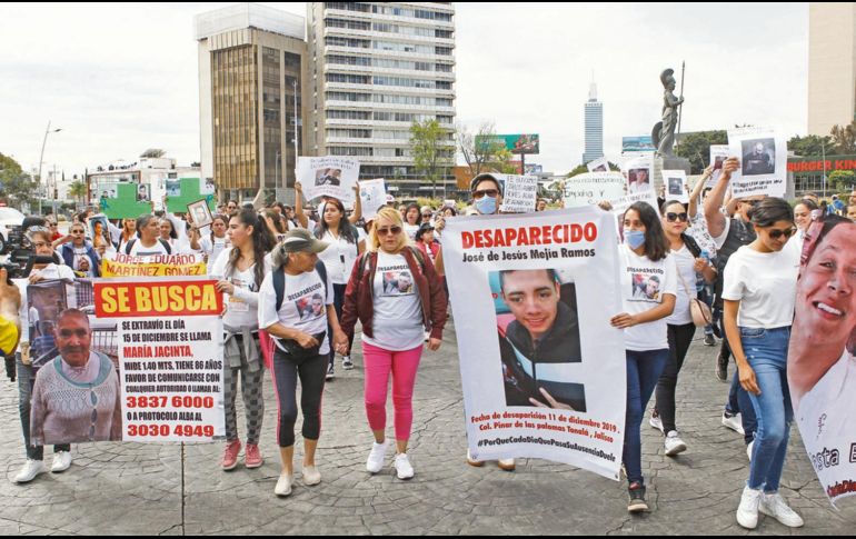 Pese a las más de 95 mil víctimas de desaparición que hay en México, solo existen en todo el país 36 sentencias contra el mismo número de responsables por ese delito. ARCHIVO/ EL INFORMADOR