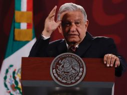 López Obrador asegura que, aunque Trump es capitalista, el magnate le cae muy bien. SUN / B. Fregoso