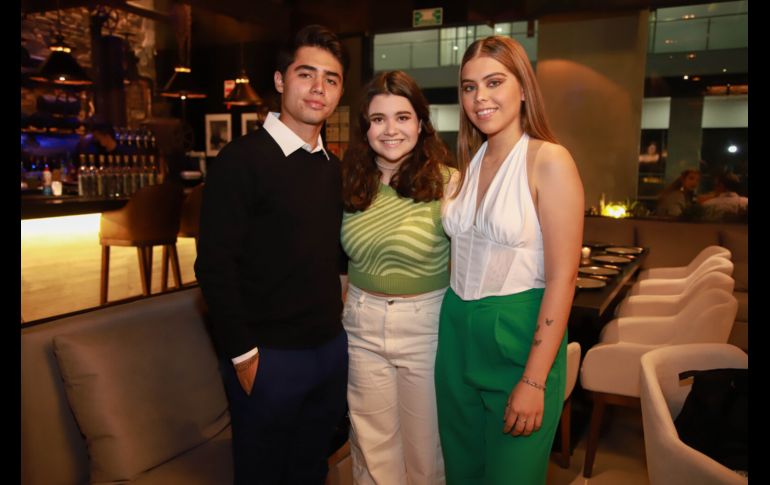 Fernando Moreno, Ana Lozano y María José Lozano. GENTE BIEN JALISCO/TONY MARTÍNEZ