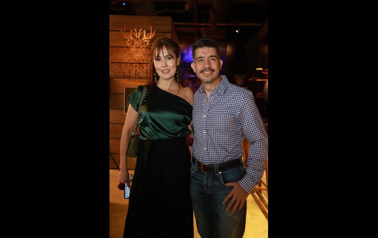 Ligia Valdés y Luis Jiménez. GENTE BIEN JALISCO/TONY MARTÍNEZ