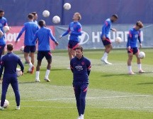 Diego Pablo Simeone empieza a tener un equipo más completo para el cierre de LaLiga. EFE/J. Hidalgo