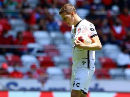 Julio Furch marcó desde el punto penal en el partido ante Toluca. Suma 5 goles en el torneo. IMAGO7