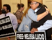 Familiares de la condenada de origen mexicano celebraron la suspensión temporal de la pena. AP/J. Janner