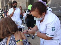 La jornada de vacunación concluye el 30 de abril. EL INFORMADOR/A. Camacho