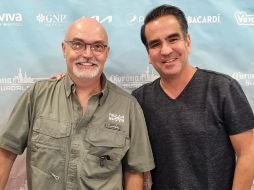 -En la foto Juan Carlos Ortiz, subdirector de operaciones de Ocesa, y Carlos de la Torre, director de Ocesa Jalisco. EL INFORMADOR / A. Camacho