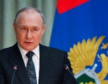 El presidente ruso, Vladimir Putin, ha sido objeto de sanciones internacionales por la invasión a Ucrania. AP/S. Gubeyev
