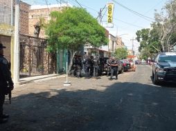 Oficiales señalaron que el detenido era vecino del lugar y ya tenía rencillas con el dueño de la barbería.  ESPECIAL