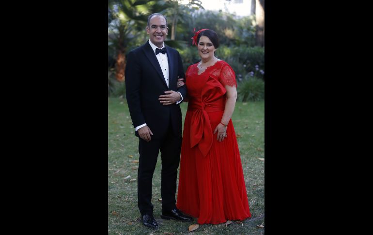 Eduardo Vázquez y Cristina Figueroa. GENTE BIEN JALISCO/Claudio Jimeno