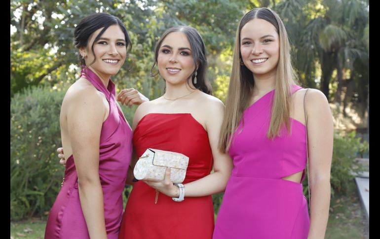 Laisha Mariscal, Daniela Delsordo y Camila Elizondo. GENTE BIEN JALISCO/Claudio Jimeno
