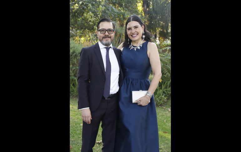 Eduardo Ramírez y Gabriela Sánchez. GENTE BIEN JALISCO/Claudio Jimeno