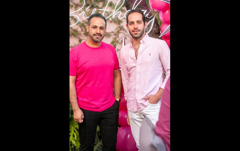 Rodrigo Chávez y Miguel González. GENTE BIEN JALISCO/Jorge Soltero