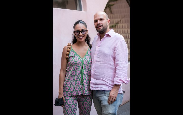 Luna Domínguez y Alejandro Voght. GENTE BIEN JALISCO/Jorge Soltero