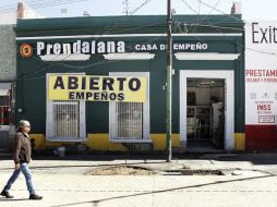 Las casas de empeño se han convertido en una de las formas más rápidas de obtener dinero frente a una crisis económica. EL INFORMADOR/ARCHIVO