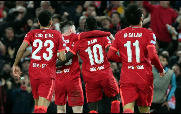 Al Liverpool le basta ganar, empatar e incluso perder por un gol para acceder a la final de la Champions League. AFP/L. Gene