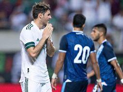 Santiago Giménez no tuvo ninguna jugada de peligro en el encuentro ante Guatemala. IMAGO7