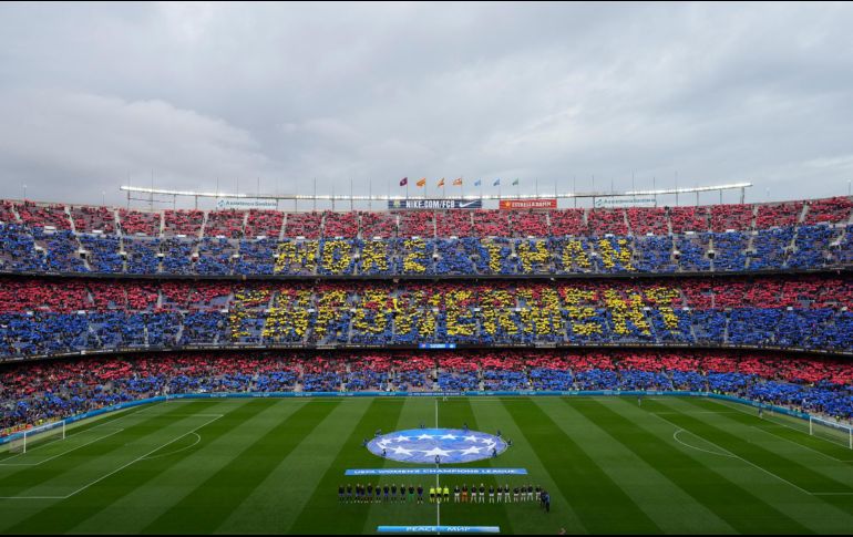 El Barça quiere incrementar la capacidad del Camp Nou a 110 mil espectadores. EFE / ARCHIVO