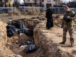 El 2 de abril, en Bucha, la ONU documentó una matanza de 50 civiles durante una misión en la ciudad. AFP / R. Schemidt