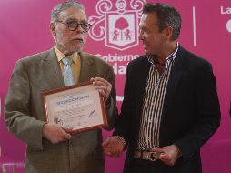 El homenaje a Ricardo Yáñez contó con la participación de Pablo Lemus, alcalde de Guadalajara. EL INFORMADOR/A. Camacho