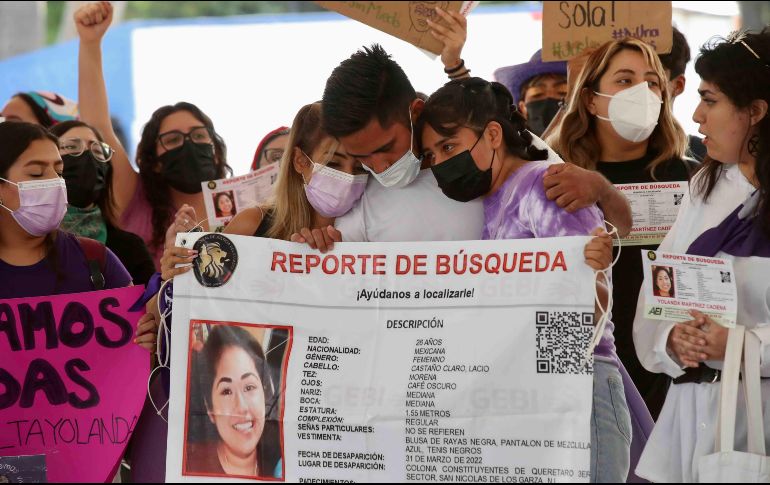 En México hay 99 mil 595 personas reportadas como desaparecidas y no localizadas. SUN/V. Rosas