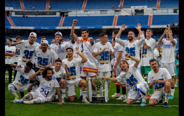 El Real Madrid ganó su título número 35 de LaLiga; es el máximo ganador de España.