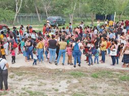 Los migrantes buscan cruzar la frontera de Estados Unidos. EFE/A. Pineda