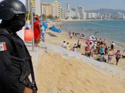 Ayer, un turista fue asesinado en la playa Icacos y su acompañante quedó herida. NOTIMEX/Archivo