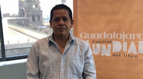 Julián Herbert resalta justamente el encuentro orgánico que tiene no solo con los lectores que se han sumado al programa de Guadalajara, Capital Mundial del Libro. CORTESÍA