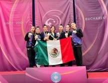 La jalisciense Nicole Cejudo Korkowski y sus compatriotas Adirem Tejeda, Ana Flores, Kimberly Salazar, Kenya Hernández y Dalia de Jesús Alcocer iniciaron la temporada con el pie derecho. ESPECIAL / Conade