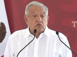 López Obrador conmemoró el Día del Trabajo con empleados de la Refinería Dos Bocas. ESPECIAL /
