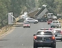 El Gobierno de Jalisco informó que hay tres bloqueos en Mazamitla. ESPECIAL