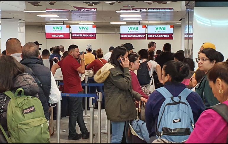 Viva Aerobus transportó a más de 4.2 millones de pasajeros en el primer trimestre del 2022. EL INFORMADOR/ARCHIVO