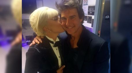 Los fans se sorprendieron luego de que Lady Gaga agradeció la presencia de Tom Cruise en su concierto de este fin de semana. INSTAGRAM/ @ladygaga