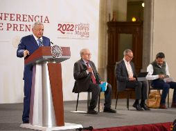 López Obrador se comprometió a informar cada semana, en el Pulso de la Salud, cómo va el proceso en los estados para migrar al nuevo sistema de salud. SUN / G. Espinosa