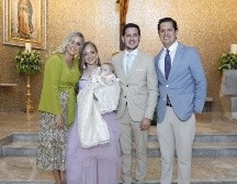 Amine Peró Assam, Claudia Ramos Flores, Rafaella Santana Ramos, Bernardo Enrique y Ricardo Santana Medina. GENTE BIEN JALISCO/Claudio Jimeno