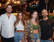 Luis Carlos Oropeza, Daniela Silva, Verónica Barragán y Eduardo Lassala. GENTE BIEN JLISCO/Tony Martínez