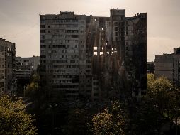 Según  medios ucranianos, los cortes de electricidad afectaron a varios distritos de Leópolis. AP/F. Dana