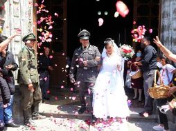 La boda se celebró en Tlaxcala, por lo que las redes estallaron en burlas, ya no solo sobre la boda, sino sobre el estado. ESPECIAL