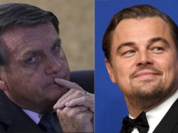 No es la primera vez que Bolsonaro responde a críticas de DiCaprio. ESPECIAL/AP-EFE