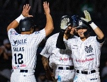 Los Mariachis se hicieron presentes en la pizarra desde el primer inning con un rally de cinco carreras y de ahí en adelante timbraron la registradora en cada una de las entradas. CORTESÍA