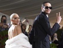 Kim Kardashian y Pete Davidson asistieron como pareja a la Met Gala 2022. AP/ Evan Agostini