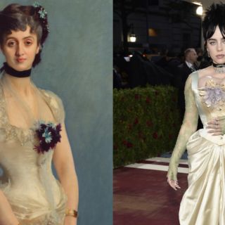 El outfit de Billie Eilish en la Met Gala 2022 está inspirado en una pintura de 1885