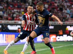 Durante la Jornada 16 del torneo que las Chivas se midieron contra Pumas con marcador de 3-1 en favor del Rebaño. IMAGO7