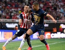 Durante la Jornada 16 del torneo que las Chivas se midieron contra Pumas con marcador de 3-1 en favor del Rebaño. IMAGO7