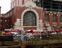 Es el segundo derrumbe que ocurre este año en un sitio en construcción en Boston. AP/S. Cahill-The Boston Herald