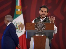 El director general del Seguro Social, Zoé Robledo, llevó a cabo la firma del Acuerdo Nacional por la Salud, la Seguridad y el Bienestar de las Personas Trabajadoras. SUN/G. Espinosa