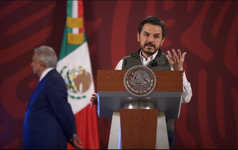 El director general del Seguro Social, Zoé Robledo, llevó a cabo la firma del Acuerdo Nacional por la Salud, la Seguridad y el Bienestar de las Personas Trabajadoras. SUN/G. Espinosa