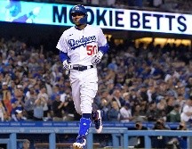 MOOKIE BETTS. La novena de Los Ángeles ha ganado cuatro de sus cinco últimos compromisos y 15 de 20. AP / M. J. Terrill