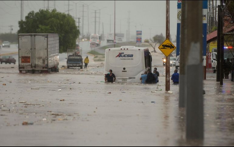 Las fuertes inundaciones causaron daños diversos, aunque no se reportan heridos o muertos. EFE/ARCHIVO